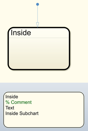 Simulink stateflow chart blocks