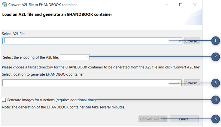 Convert A2L file