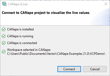 CANape_connect