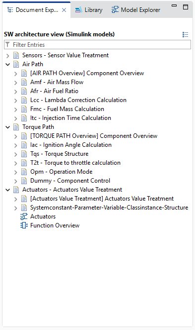 Multiple documentation views in an EHANDBOOK container