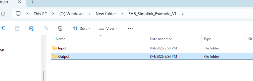 EHB-CB GUI