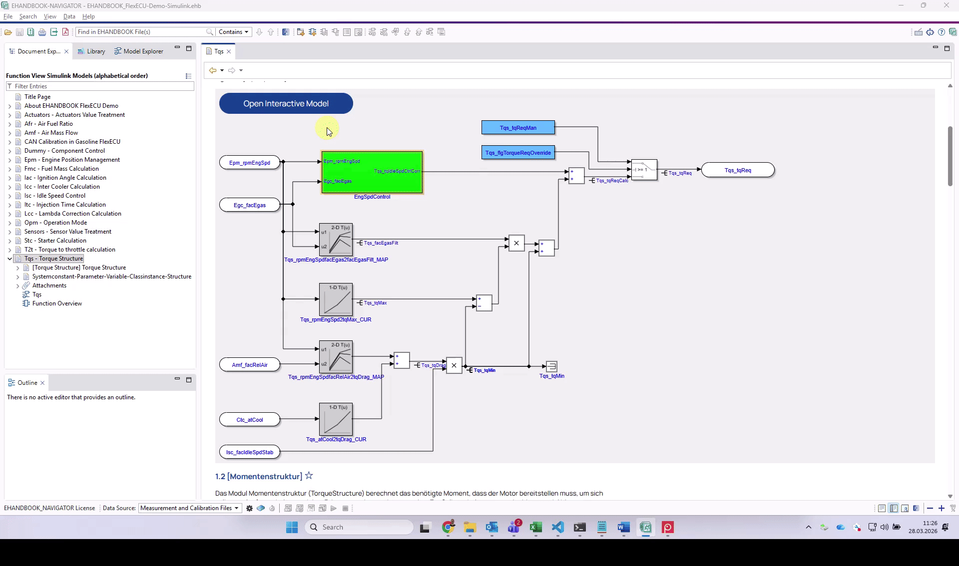 Exploring Simulink models in the Model Viewer